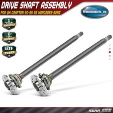 2x Drive Shaft Rear Axle for VW Crafter 30-35 Mercedes-Benz Sprinter 3.5-T B906