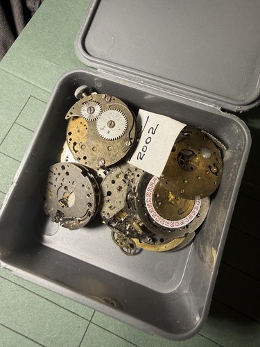 Vintage swiss watch movement - watch,