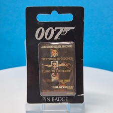 James bond 007 goldfinger pin - bond,