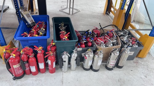 Job lot fire extinguishers - job,
