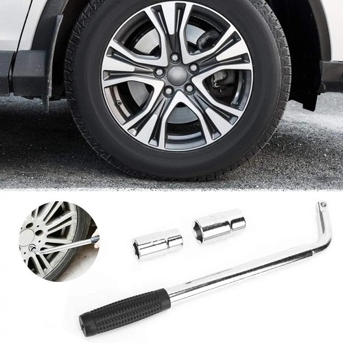 Extendable wheel brace wrench - extendable,