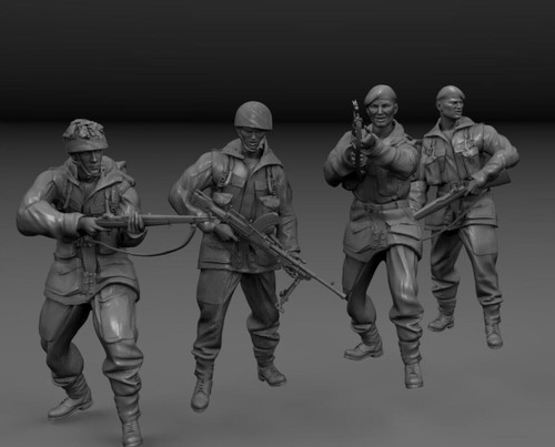 British airborne full set - british,