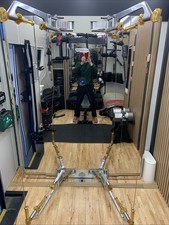 Technogym Kinesis  Personal Vision Mirrored Electric Full Body Cables Machine