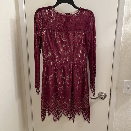 Love fire burgundy - love,, lace