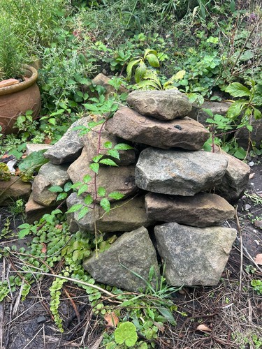 Garden rockery stones assorted - garden,