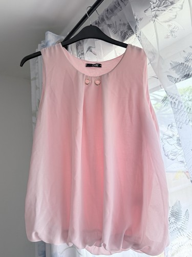 Quiz pink chiffon - quiz, hem