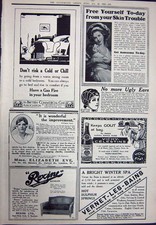 Old Vintage Print 1923 Bp