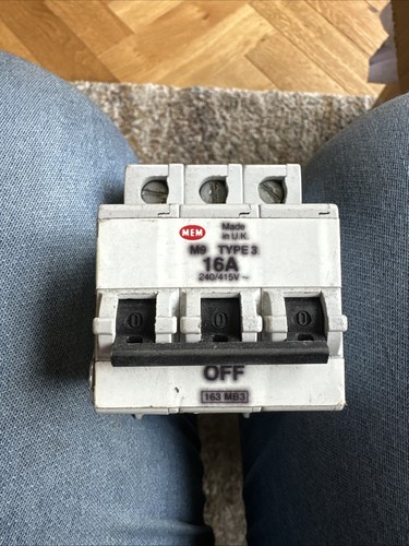 Mem mcb 16amp - mem,
