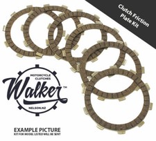 Walker Clutch Friction Plates  for Kawasaki Z1000 KZ1000 R1 R2 82-83
