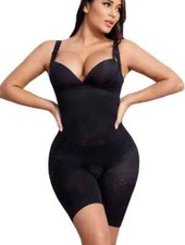 Women Seamless Slimming Firm Tummy Control Full Body Shaper Shapewear Bodysuit