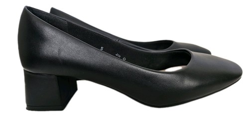 Court shoes black block - m&s,