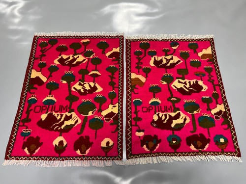 Afghan pink poppy - afghan,