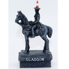 Glasgow Duke Of Wellington Statue Coneheid Resin Small Ornament WZ0616