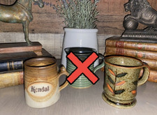 Retro Stoneware Studio Pottery