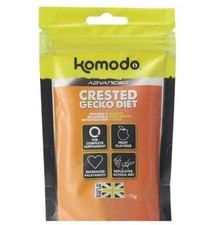Komodo Crested Gecko Diet Natural Advanced Nutrition Pet Lizard Food - 180 g