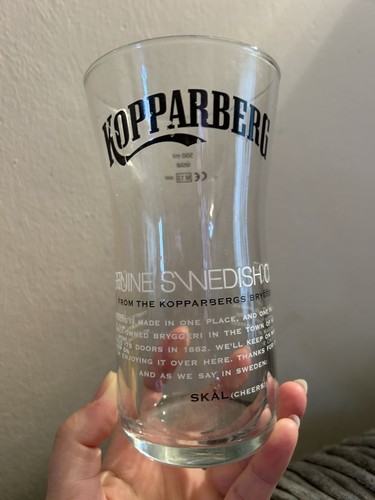 Kopparberg cider glass 500ml - kopparberg,