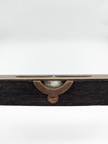 Ebony and brass - 9",