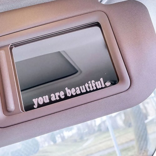You are beautiful car sticker - car,