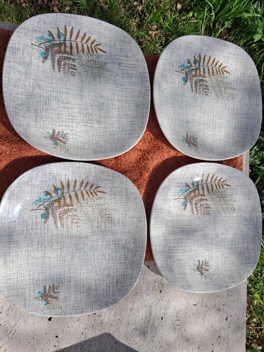 Vintage dinner plates rock - vintage,