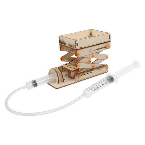Beige hydraulic lab jack - beige,