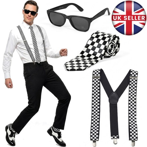 Mens 80s ska twotone kit - ska, tie