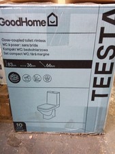 GoodHome Teesta White Close
