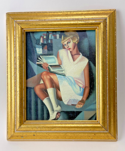 Oil canvas after tamara de - after,