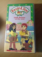 Rosie and Jim Lovely Bananas RARE ,VHS Video Tape Children’s Kids