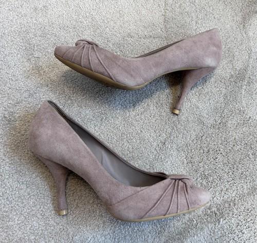 Geox lilac suede court shoes - geox,