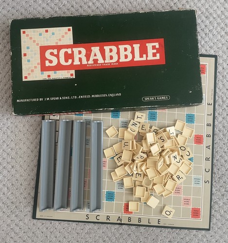 Scrabble board game - board,