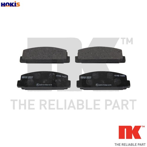 Brake pad set disc - brake,