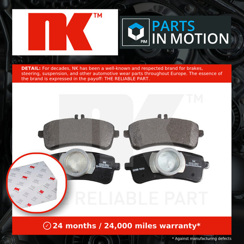 Brake pads set fits mercedes - brake,
