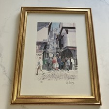 Canterbury Cathedral Print - John Harvey Signed 238/750