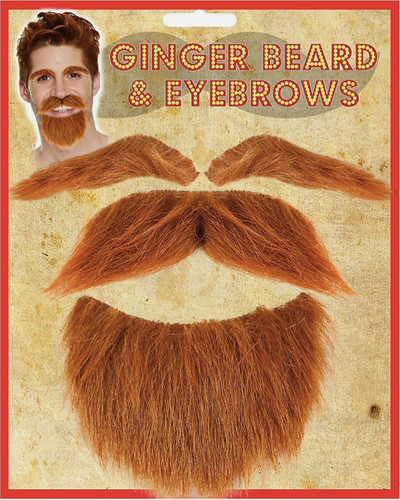 Ginger beard moustache and - moustache,