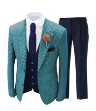 Plaid suit houndstooth - plaid,