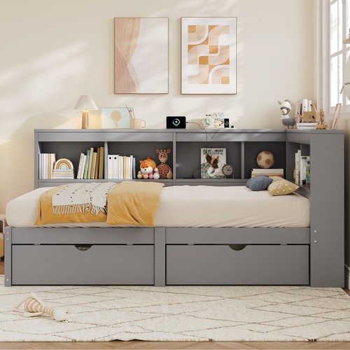 Daybed 3ft single wooden - daybed,