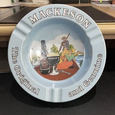 RARE Vintage Mackeson Ashtray