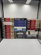 X38 vhs video tapes used - vhs,