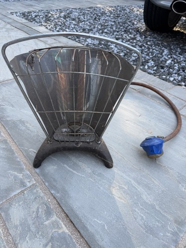 Vintage portable gas heater - vintage,