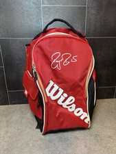 Wilson Roger Federer Premium Court Backpack VGC 