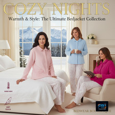 Ladies  Bed Jacket Plush