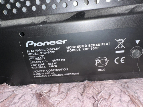 Pioneer kuro inch krp - inch,