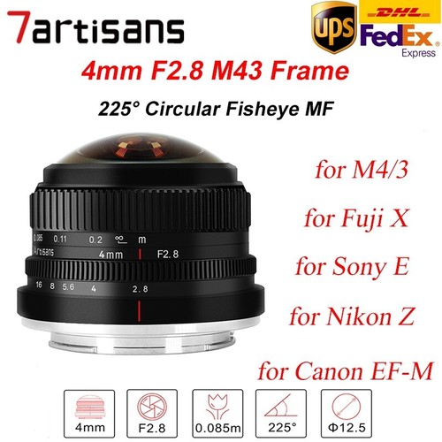 7artisans 4mm asp - 4mm, f2.8