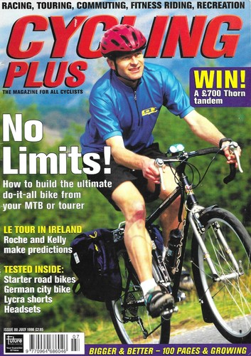 Cycling plus magazine july - cycling,