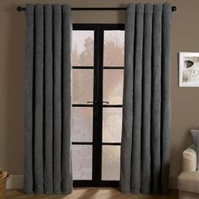 Teddy Fleece Eyelet Curtains