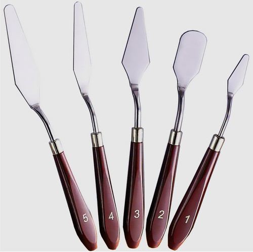 Piece palette knife set - palette,