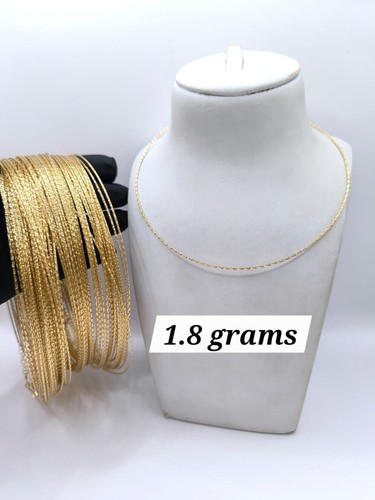 18karat italian gold cord - italian,