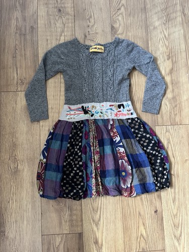 Desigual girls gray knit - desigual,