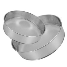 2 Pcs Flour Straining Sieve
