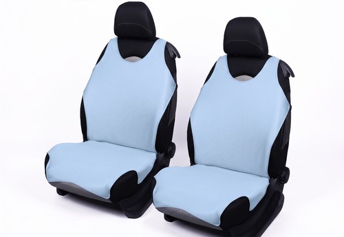 Blue front car - seat, covers